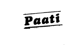 PAATI trademark