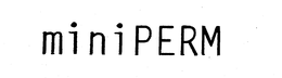 MINIPERM trademark