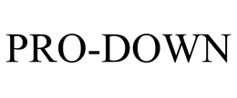 PRO-DOWN trademark