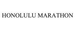 HONOLULU MARATHON trademark