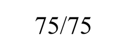 75/75 trademark