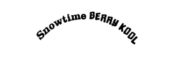 SNOWTIME BERRY COOL trademark