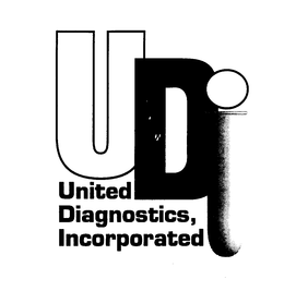 UDI UNITED DIAGNOSTICS, INCORPORATED trademark