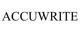 ACCUWRITE trademark