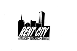 RENT CITY APPLIANCES - ELECTRONICS - FURNITURE trademark