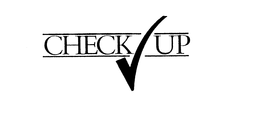 CHECK UP trademark