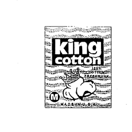 KING COTTON trademark