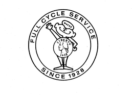 FULL CYCLE SERVICE SINCE 1928 MACKE LIBERTY 1928 trademark