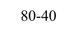80-40 trademark