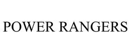 POWER RANGERS trademark