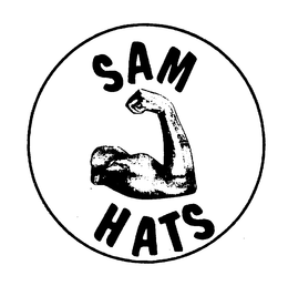 SAM HATS trademark
