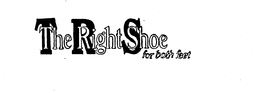 THE RIGHT SHOE FOR BOTH FEET trademark