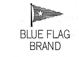 BLUE FLAG BRAND trademark