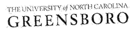 THE UNIVERSITY OF NORTH CAROLINA GREENSBORO trademark