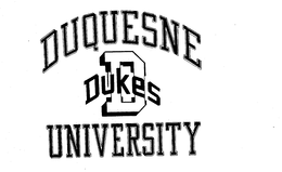 DUQUESNE D DUKES UNIVERSITY trademark