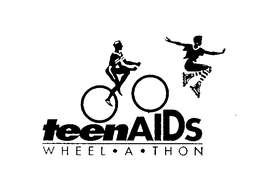 TEENAIDS WHEEL-A-THON trademark