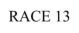 RACE 13 trademark
