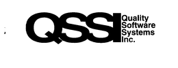 QSSI QUALITY SOFTWARE SYSTEMS INC. trademark