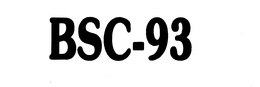 BSC-93 trademark