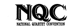 NQC NATIONAL QUARTET CONVENTION trademark