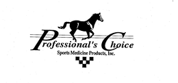 PROFESSIONAL'S CHOICE SPORTS MEDICINE PRODUCTS, INC. trademark