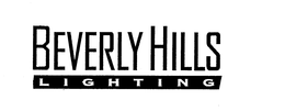 BEVERLY HILLS LIGHTING trademark