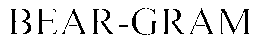 BEAR-GRAM trademark