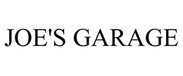 JOE'S GARAGE trademark