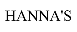 HANNA'S trademark