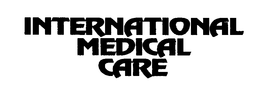 INTERNATIONAL MEDICAL CARE trademark