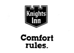 KNIGHTS INN COMFORT RULES. trademark