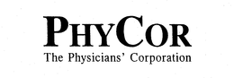 PHYCOR THE PHYSICIANS' CORPORATION trademark