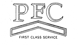 PFC FIRST CLASS SERVICE trademark