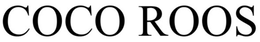 COCO ROOS trademark