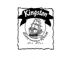 KINGSTON BIERE AROMATISEE AU RHUM DES ILES trademark