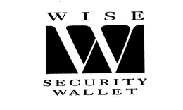 WISE SECURITY WALLET trademark
