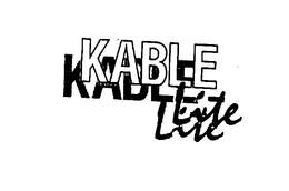 KABLE LITE trademark