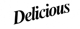 DELICIOUS trademark