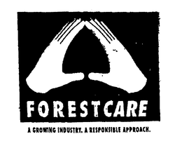 FOREST CARE A GROWING INDUSTRY. A RESPONSIBLE APPROACH. trademark