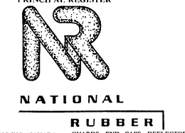 NR NATIONAL RUBBER trademark