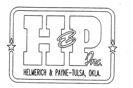H&P INC. HELMERICH & PAYNE-TULSA, OKLA. trademark
