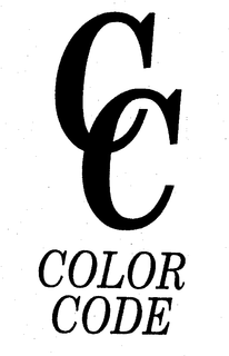 CC COLOR CODE trademark