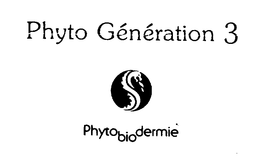 PHYTO GENERATION 3 PHYTOBIODERMIE trademark