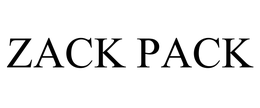 ZACK PACK trademark
