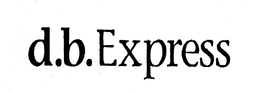 D.B. EXPRESS trademark