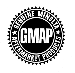 GMAP GENUINE MINOLTA AFTERMARKET PRODUCTS trademark