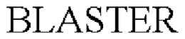 BLASTER trademark