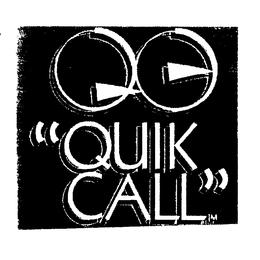 "QUIKCALL" trademark