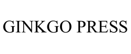 GINKGO PRESS trademark