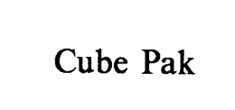 CUBE PAK trademark